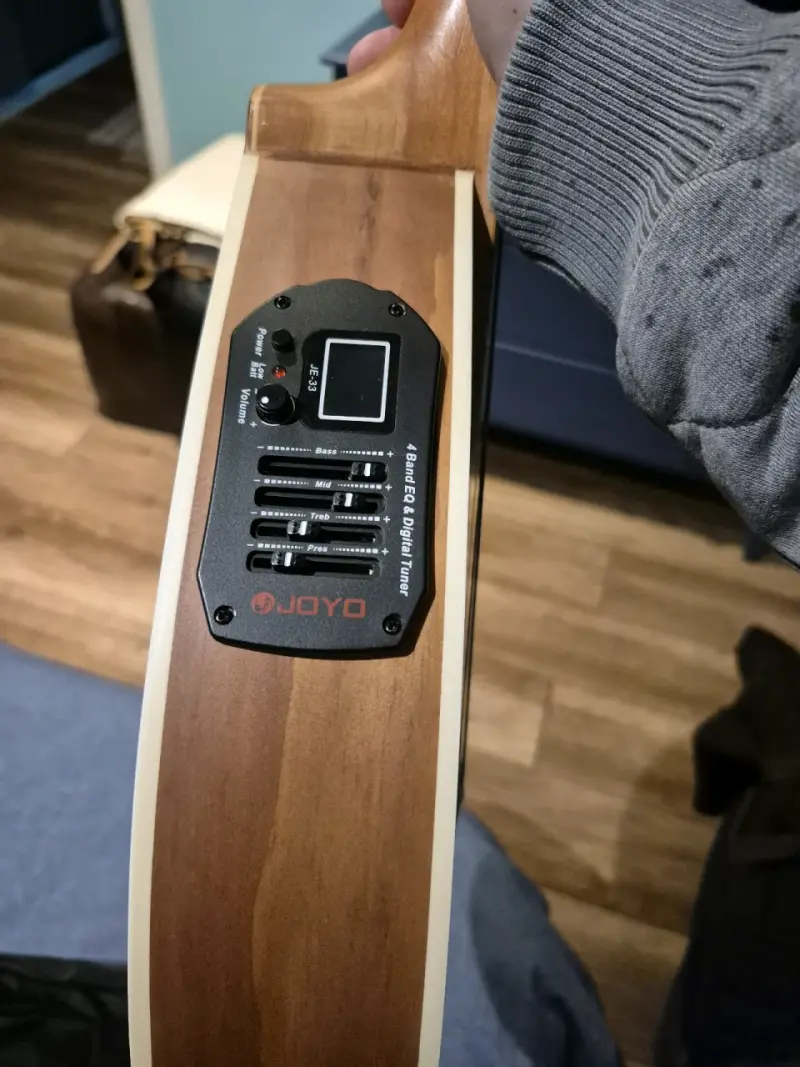 Mandolina acústica con funda - 2