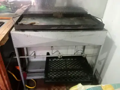 Plancha de cocina industrial usada - miniatura 2