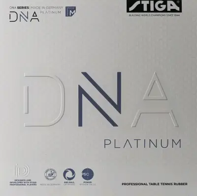 Goma de tenis de mesa Stiga DNA Platinum - miniatura 1