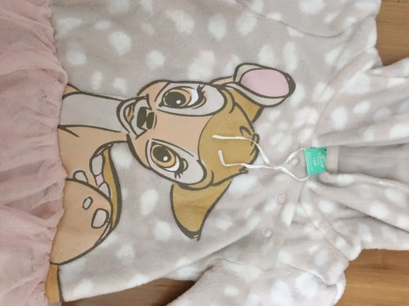 Enterito de bebé con diseño de Bambi - 4