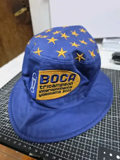 Gorro Boca original, traído de Argentina - miniatura 1