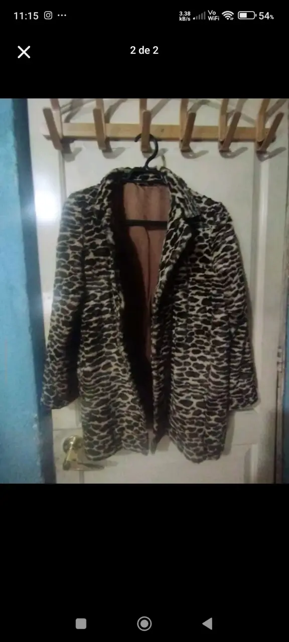Abrigo de leopardo para mujer - 2
