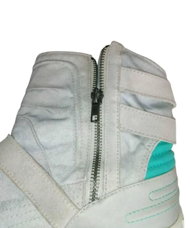 Botines Puma de cuero gris con cierre - 2