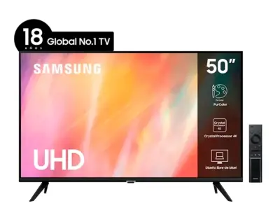 Televisor Samsung AU7090 UHD 50 pulgadas - miniatura 1