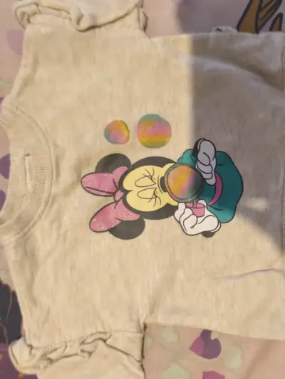 Poleron infantil Minnie Mouse beige - miniatura 2