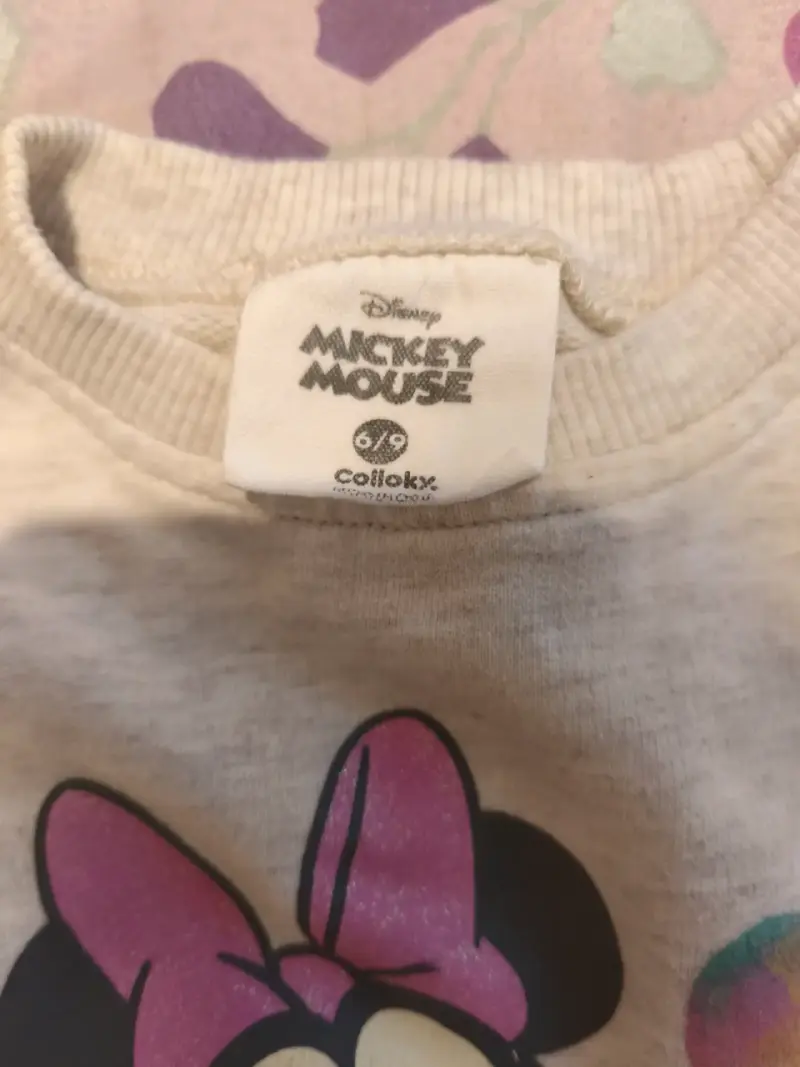 Poleron infantil Minnie Mouse beige - 5