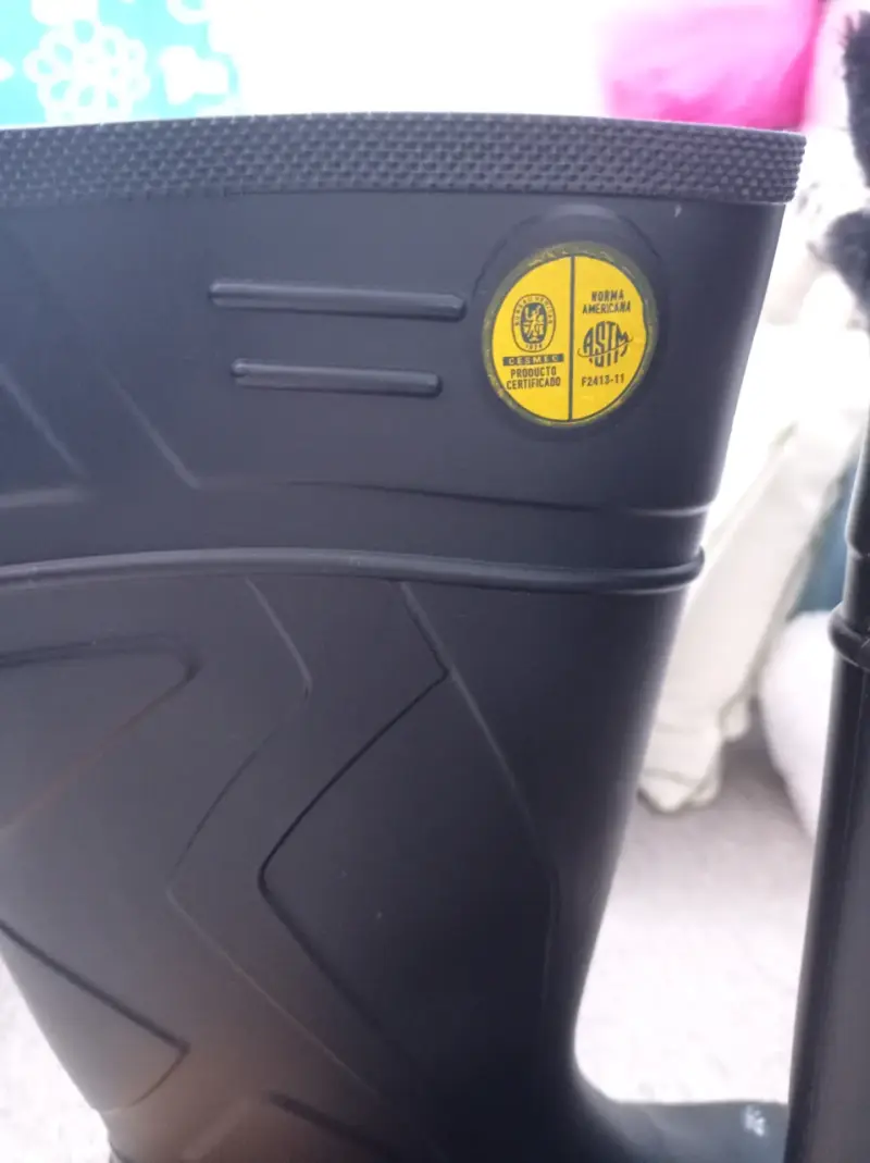 Botas de goma negras impermeables talla 36 - 2