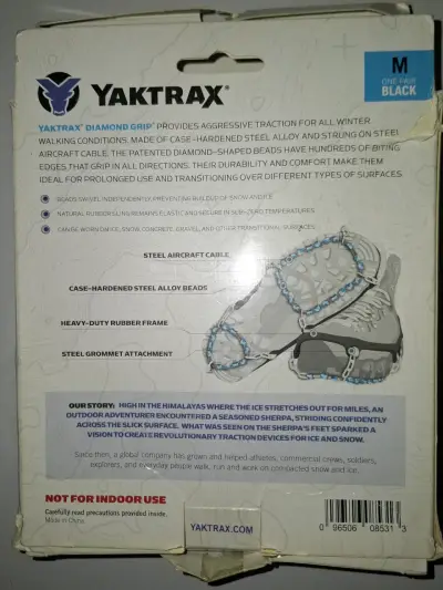 Cadenas antideslizantes Yaktrax Diamond Grip - miniatura 3