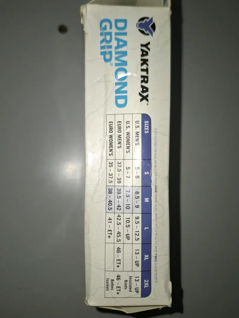 Cadenas antideslizantes Yaktrax Diamond Grip - 4