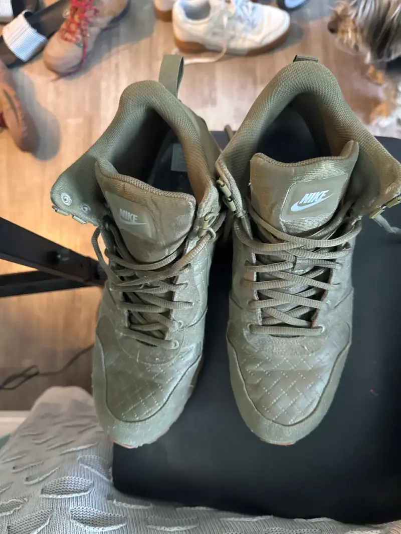 Zapatillas Nike verdes de lona talla 10 US - 3