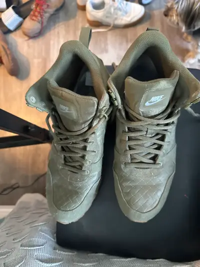 Zapatillas Nike verdes de lona talla 10 US - miniatura 3