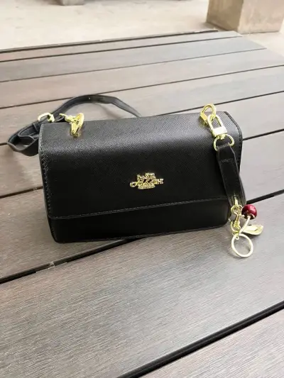 Cartera Coach negra - miniatura 2