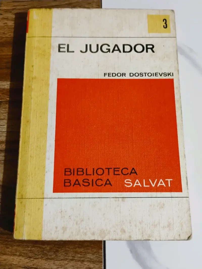 Libro 'El Jugador' de Fedor Dostoievski - 1