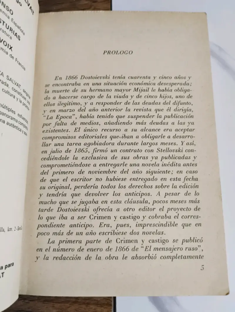 Libro 'El Jugador' de Fedor Dostoievski - 3