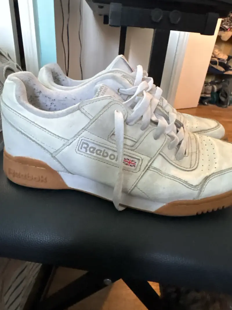 Zapatillas Reebok Classic blancas usadas - 2
