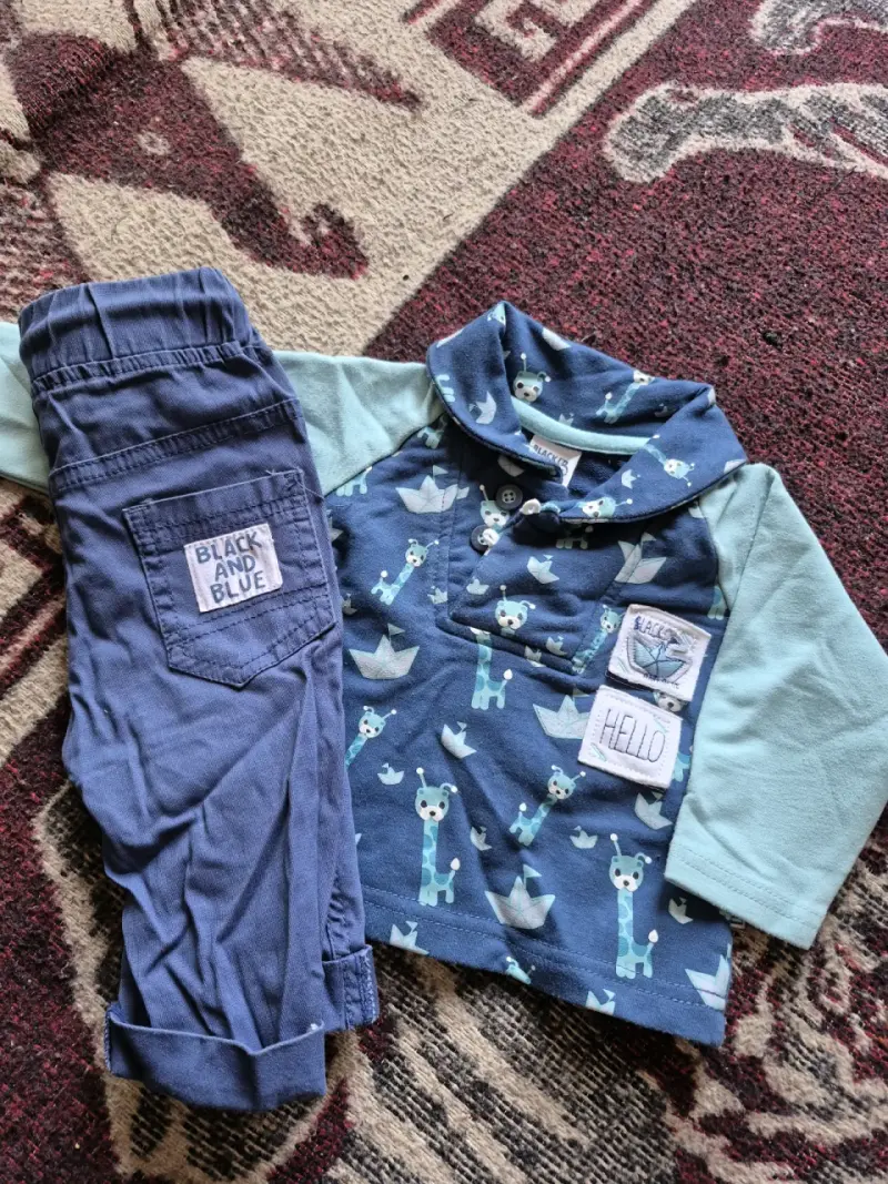 Conjunto infantil Black and Blue - 1