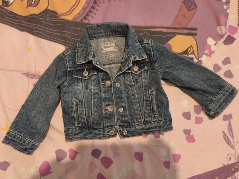 Chaqueta de mezclilla para niña - 1