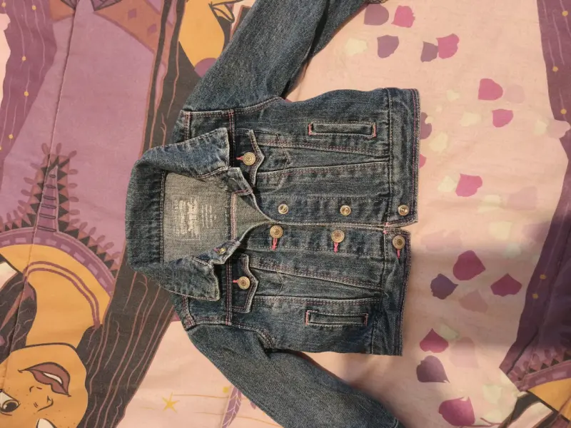 Chaqueta de mezclilla para niña - 2