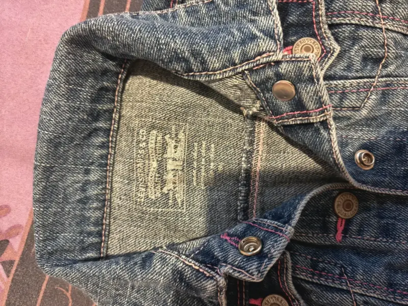 Chaqueta de mezclilla para niña - 3