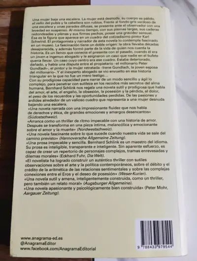 Libro 'Mujer bajando una escalera' de Bernhard Schlink - miniatura 6