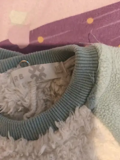 Conjunto infantil polar con diseño de gatito - miniatura 3