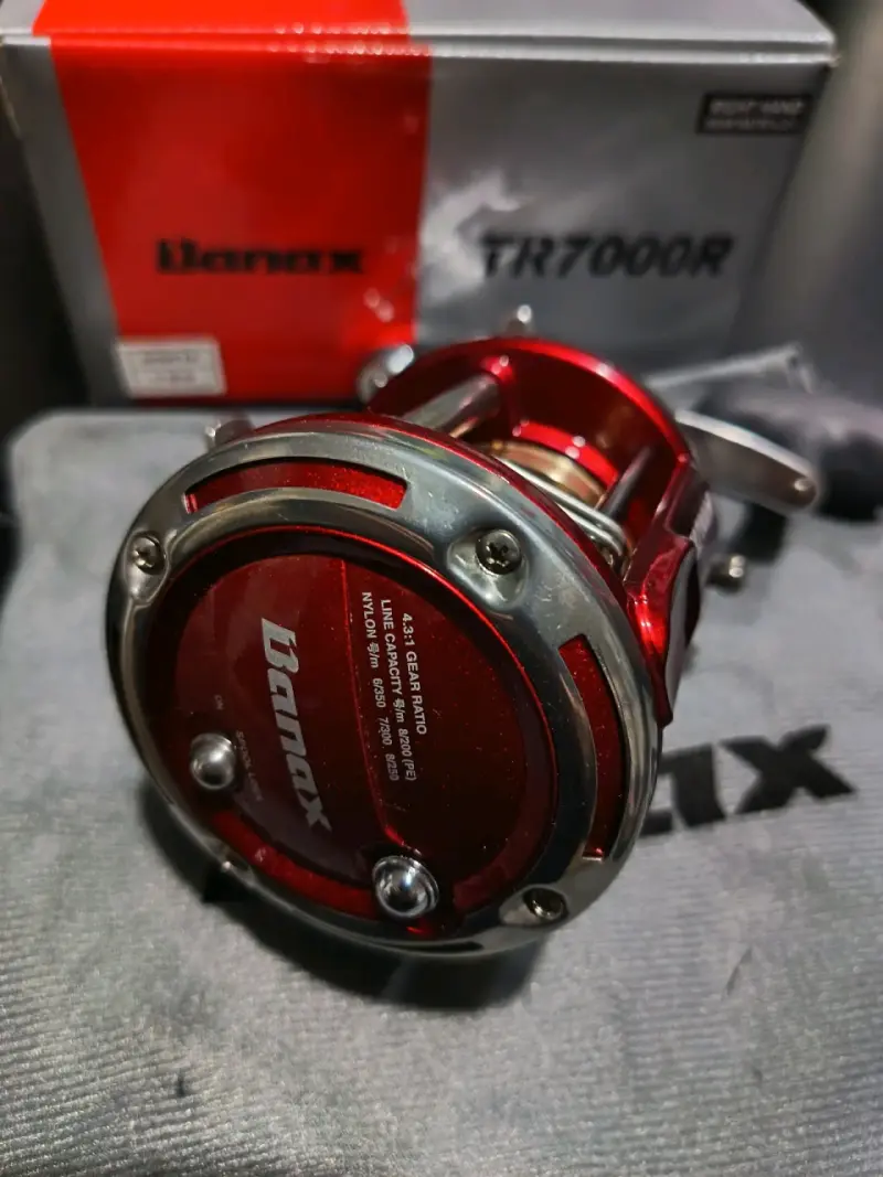Carrete de pesca Banax S-9000R rojo - 3