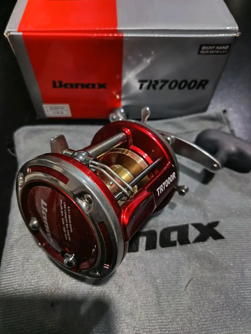 Carrete de pesca Banax S-9000R rojo - 4