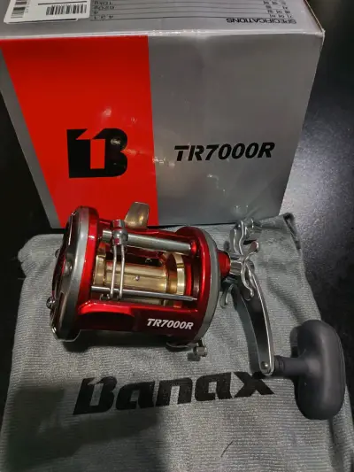 Carrete de pesca Banax S-9000R rojo - miniatura 5