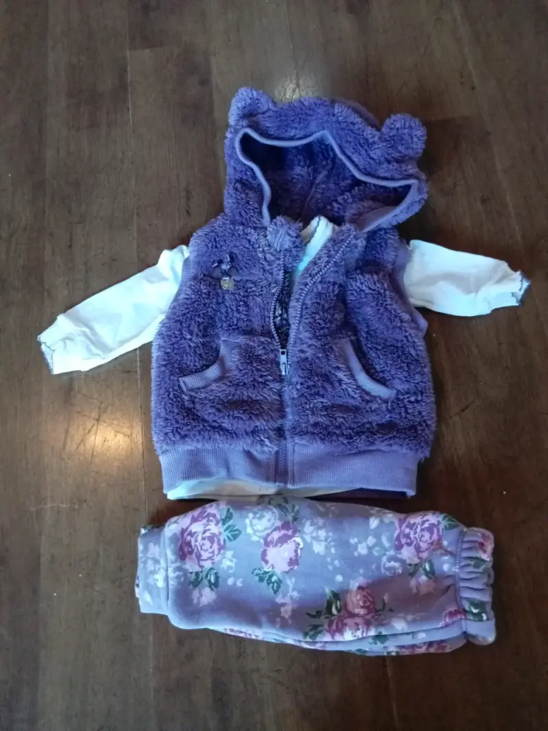 Conjunto de bebé con capucha leer descripción - 5