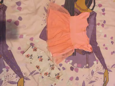 Conjunto infantil vestido y leggings - miniatura 3