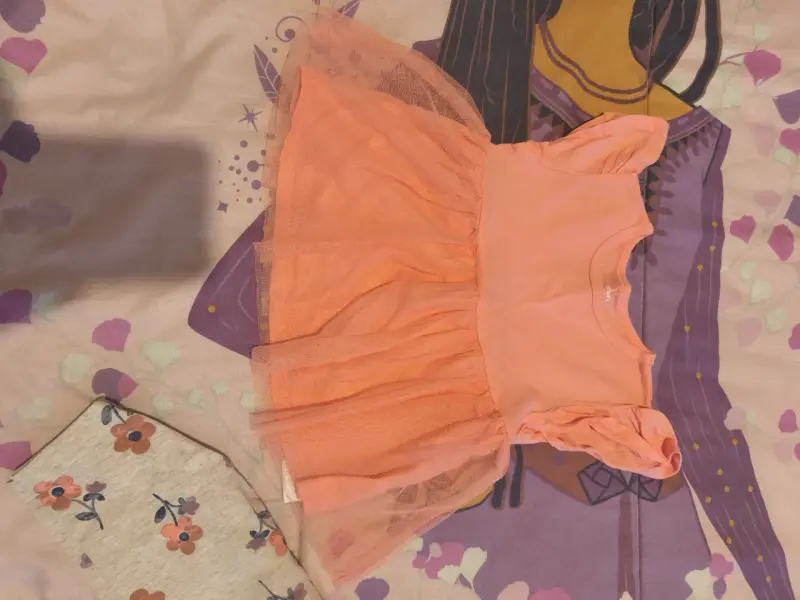 Conjunto infantil vestido y leggings - 4