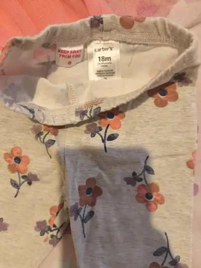 Conjunto infantil vestido y leggings - miniatura 5
