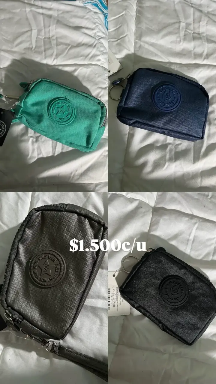 Set de billeteras de colores variados - 4