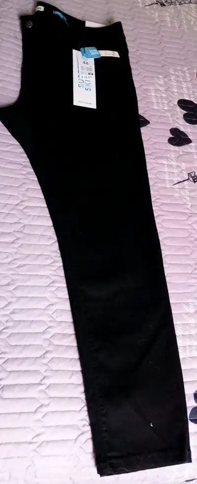Jeans negros super skinny Opposite - miniatura 4