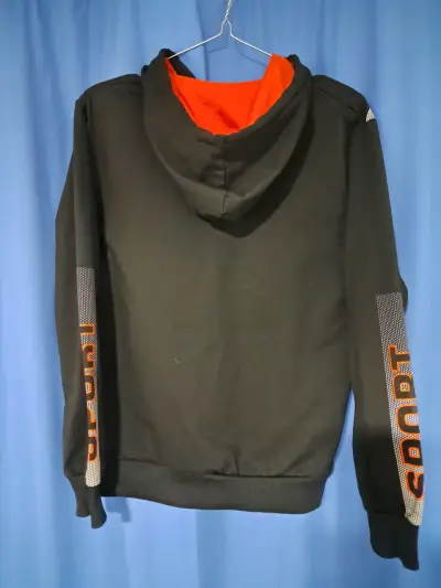 Polerón Deportivo Nike - Negro y Naranja - miniatura 2