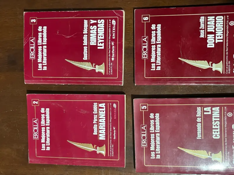 Colección de libros clásicos de literatura