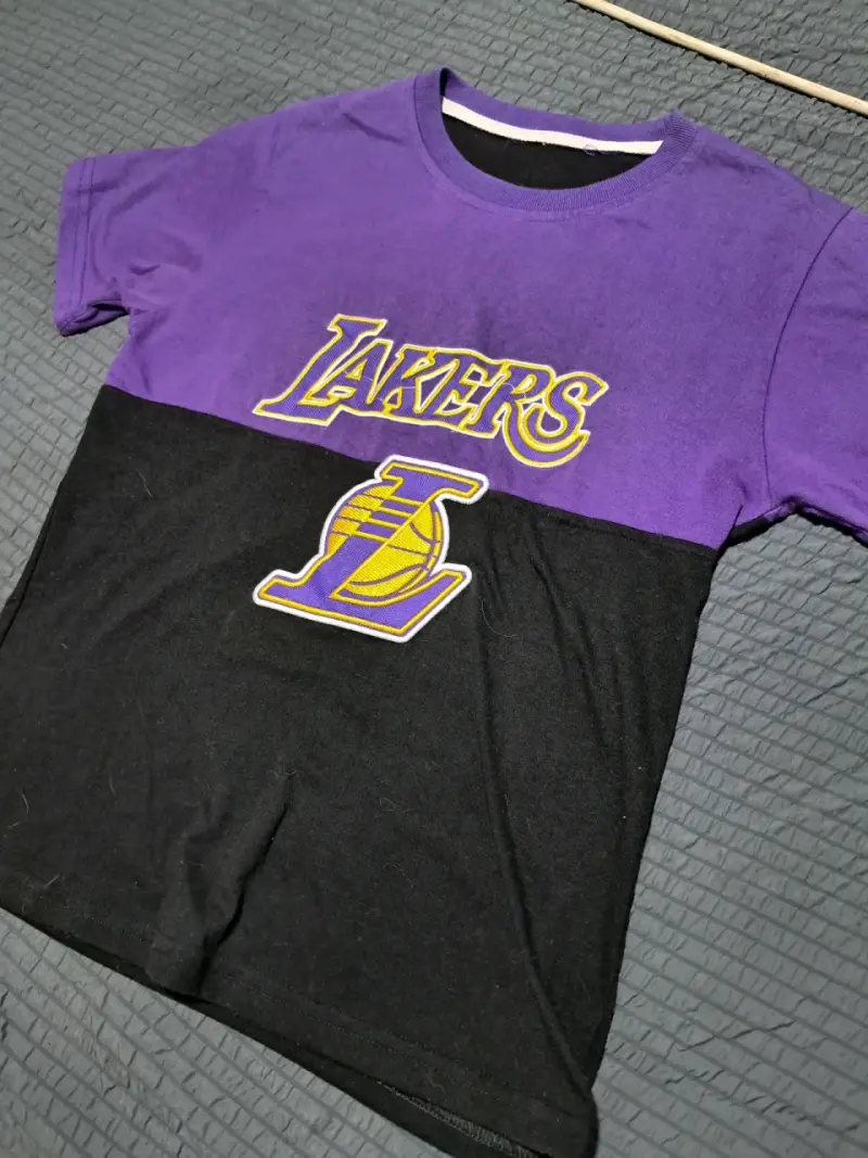 Polera Lakers - Morada y Negra - 2