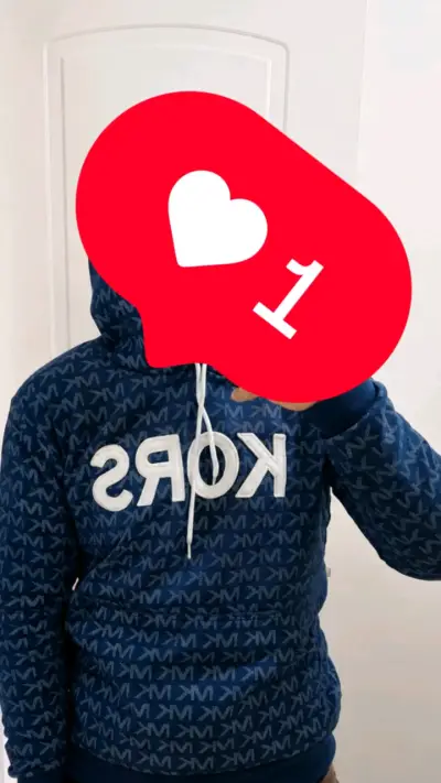 Polerón azul con diseño KORS - miniatura 2