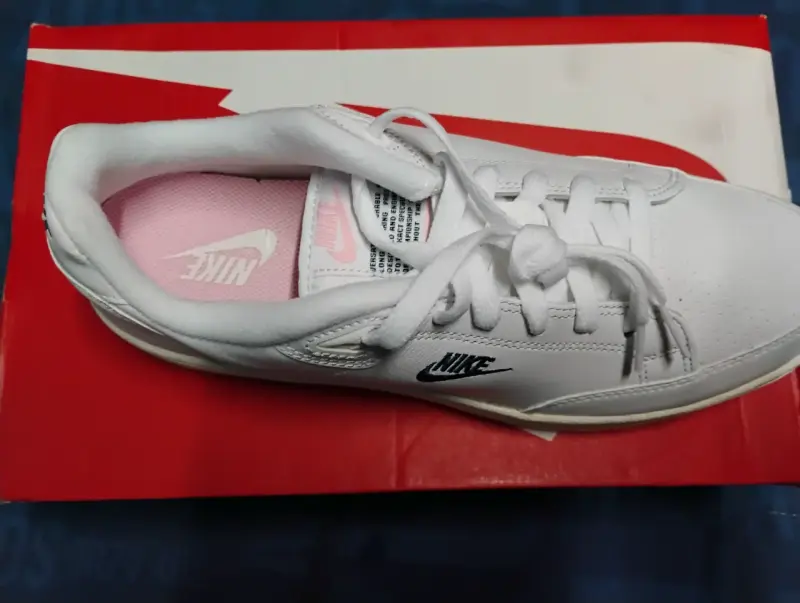 Zapatillas Nike blancas de cuero - 2