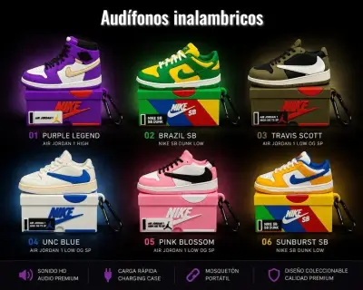 Audífonos inalámbricos con estuche Nike - miniatura 2