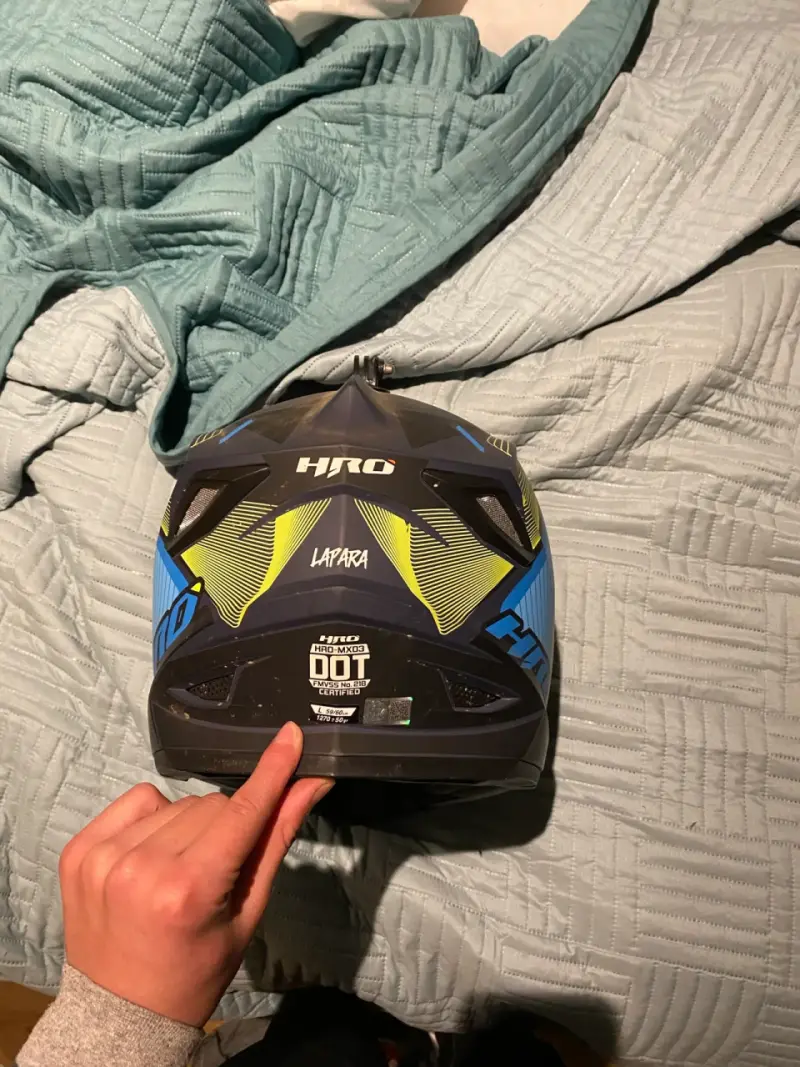 Casco de motocross HRO-330 - 5