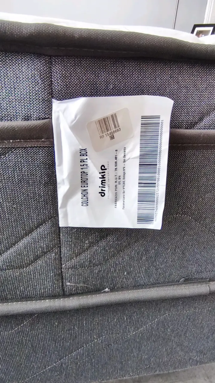 Cama 1.5 plazas Drimkip Eurotop + topper - 5