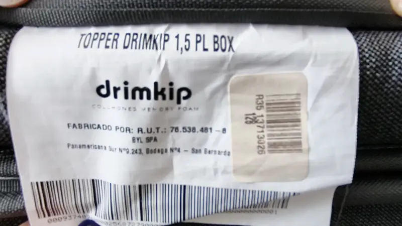 Cama 1.5 plazas Drimkip Eurotop + topper - 6