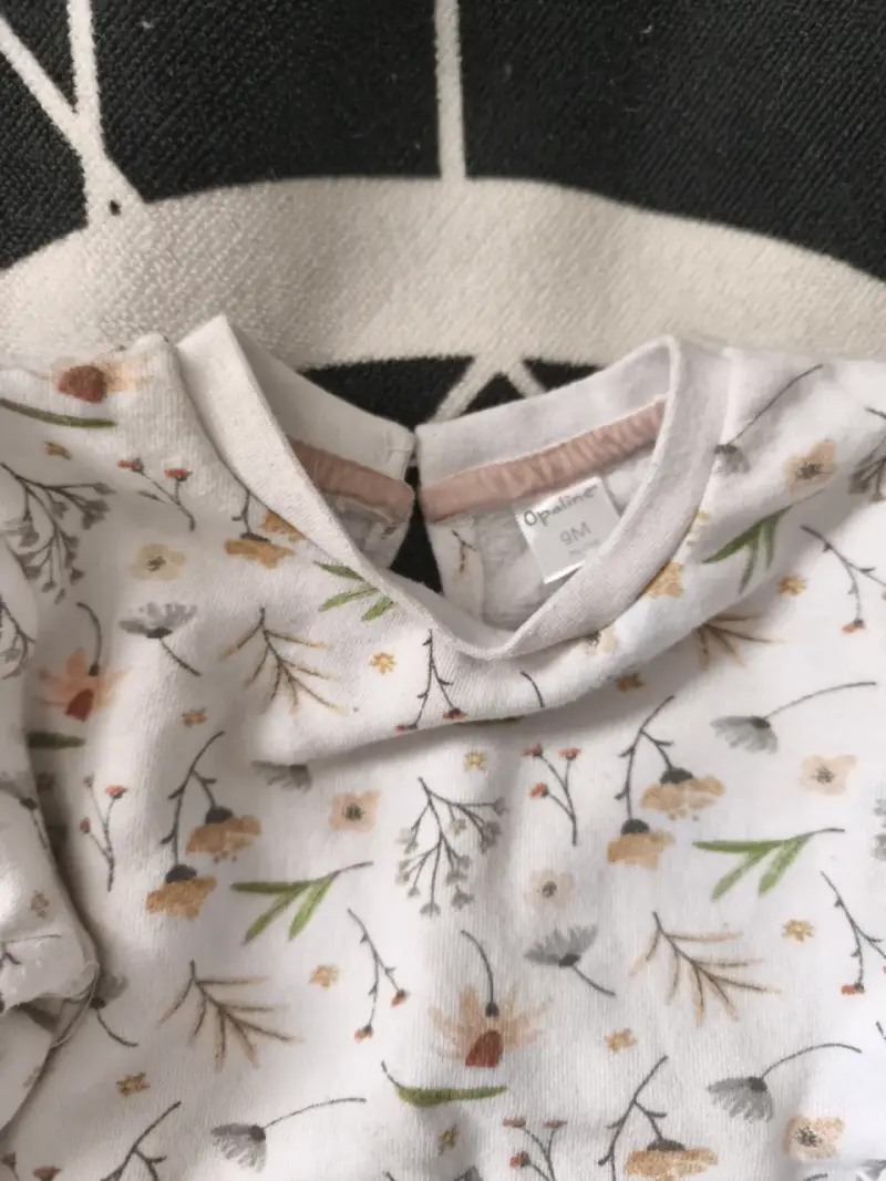 Polerón de bebé con estampado floral - 2