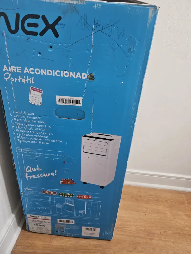 Aire acondicionado portátil NEX 9000 BTU - 2