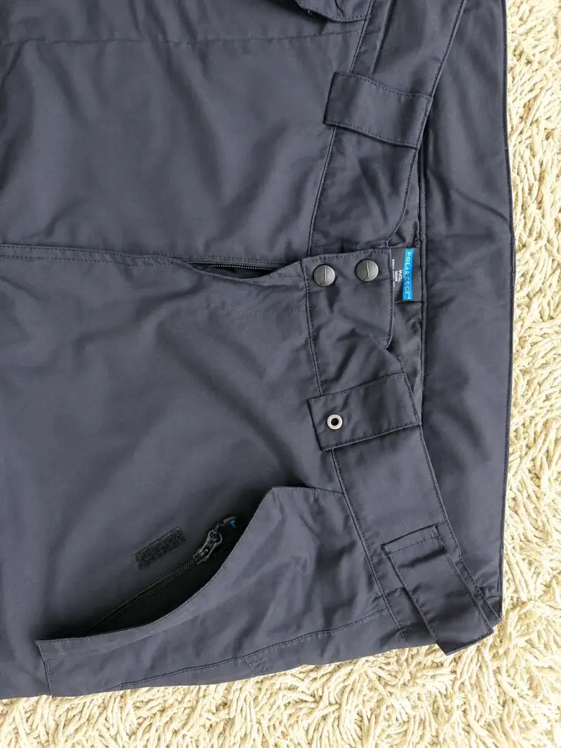 Pantalones de nieve impermeables negros - 2