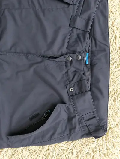 Pantalones de nieve impermeables negros - miniatura 2