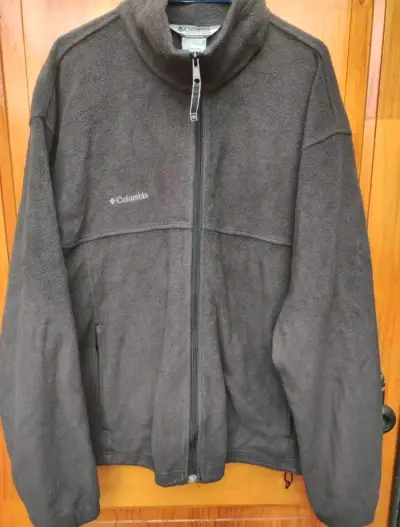Chaqueta polar Columbia gris unisex talla XL - miniatura 1