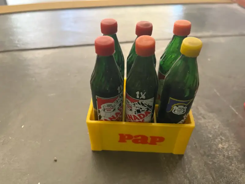 Set de mini botellas Coca-Cola vintage - 2