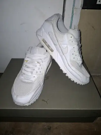 Zapatillas Nike Air Max 90 blancas - miniatura 1